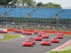 Largest Ferrari F40 Display at Silverstone Classic 2012 016